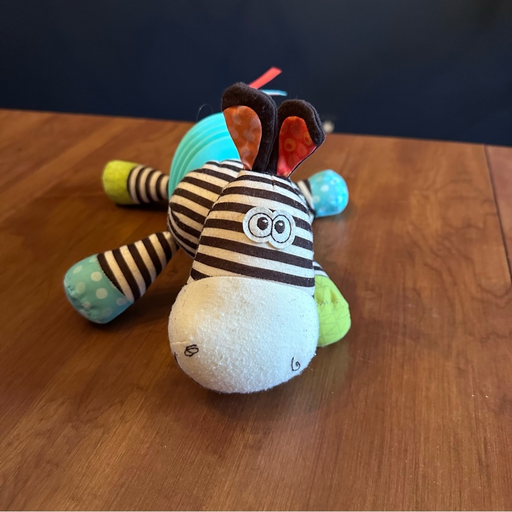 b toys plush accordion zebra - Picture 2 of 2